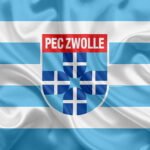 HD-wallpaper-pec-zwolle-dutch-football-club-logo-emblem-eredivisie-dutch-soccer-championship-zwolle-netherlands-silk-texture-zwolle-fc