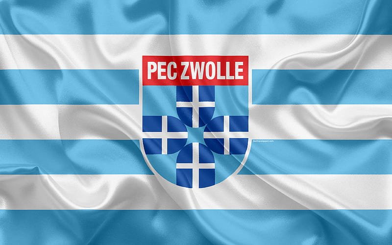 HD-wallpaper-pec-zwolle-dutch-football-club-logo-emblem-eredivisie-dutch-soccer-championship-zwolle-netherlands-silk-texture-zwolle-fc